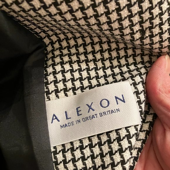 ALEXON blazer size 16(?) colour black and white - Picture 5 of 6
